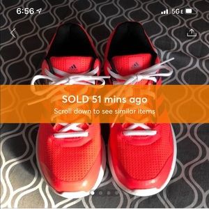 Adidas running sneakers